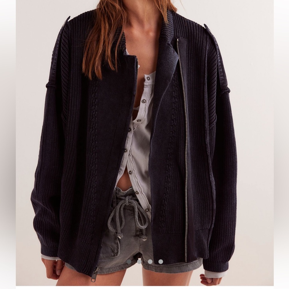 We The Free Must-Have Moto Cardi NWOT Size Small